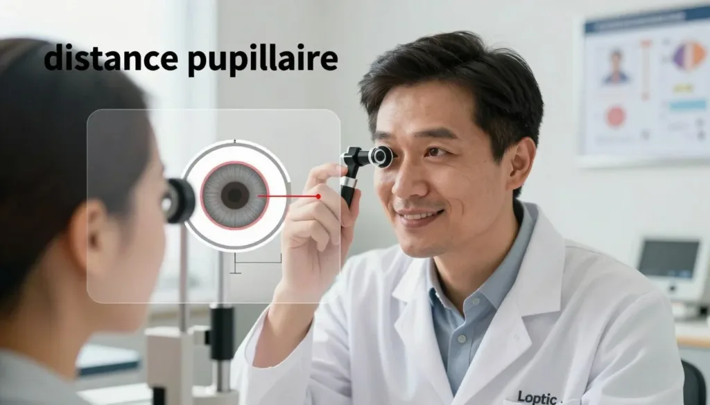 la distance pupillaire