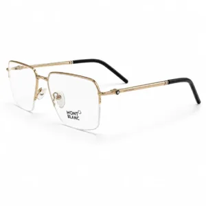 Lunettes Demi-Percées Mont Blanc Dorées