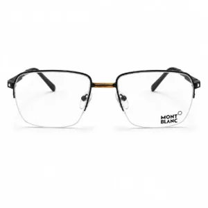 Lunettes de Vue Mont Blanc Demi-Cerclées Noires