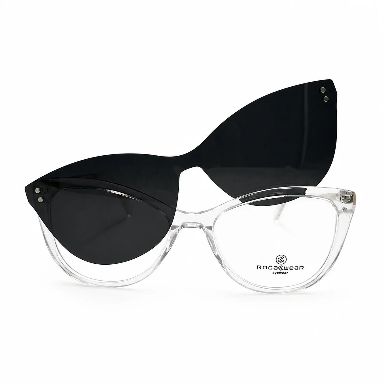 Rocazwear lunettes transparentes avec clip