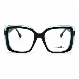lunettes de vue Chanel bleues