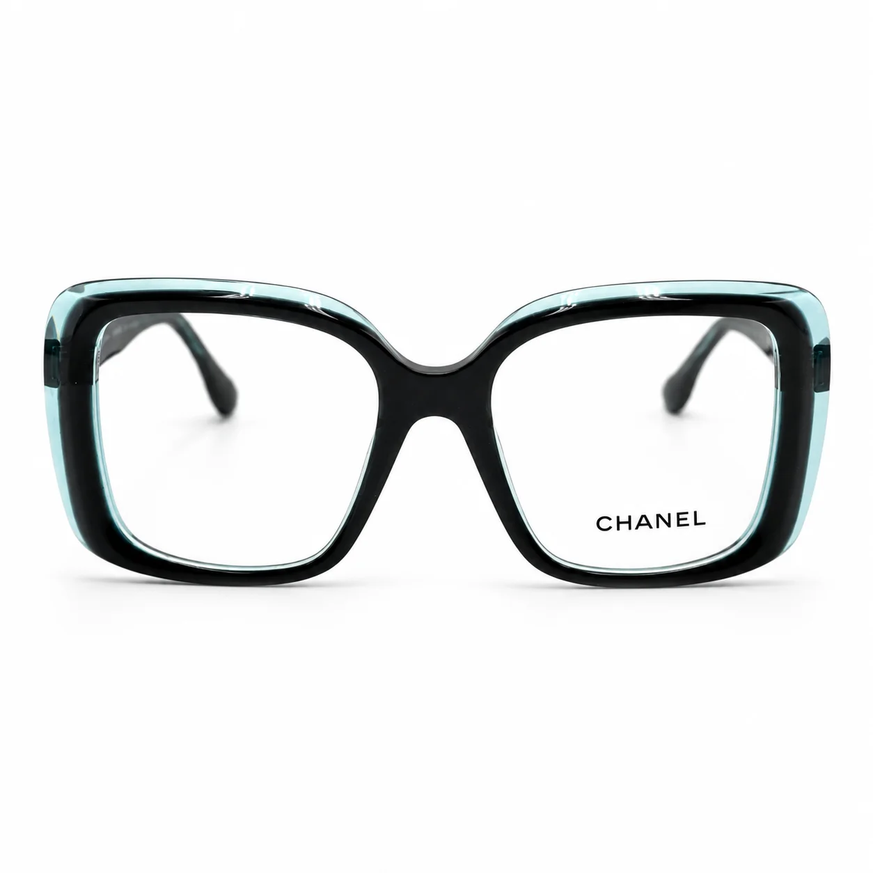 lunettes de vue Chanel bleues