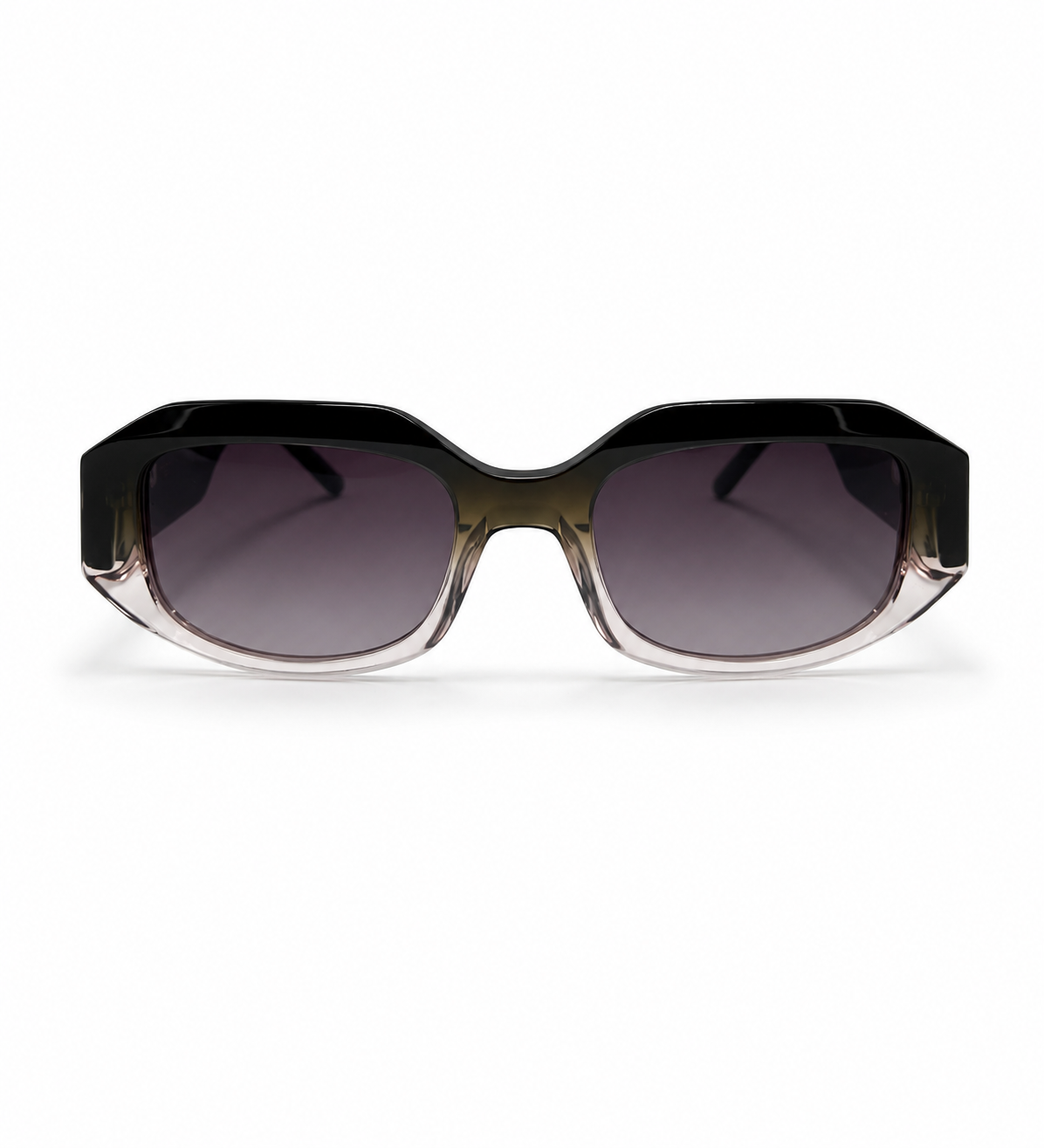 Lunettes de Soleil Martinelli Dégradé Noir Gris