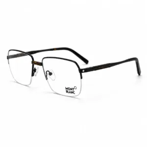 Lunettes de Vue Mont Blanc Demi-Cerclées Noires