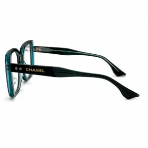 lunettes de vue Chanel bleues
