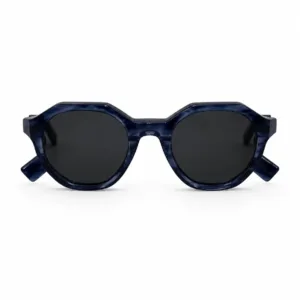 Lunettes de Soleil Martinelli Octogonales Bleues