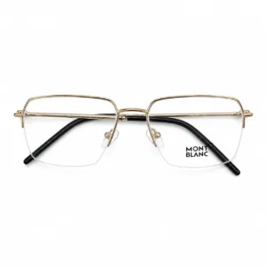 Lunettes Demi-Percées Mont Blanc Dorées