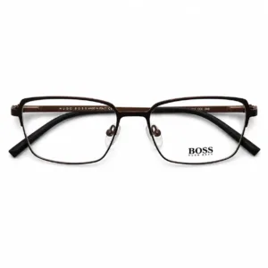Lunettes de Vue BOSS Rectangulaires Marron