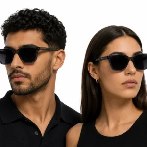 Lunettes de Soleil Martinelli Gris Transparent