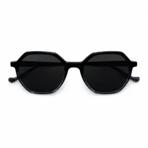 Lunettes de Soleil Martinelli Octogonales Noires