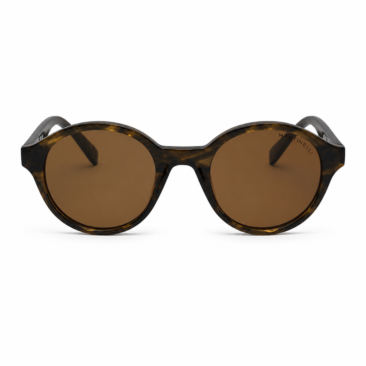 Lunettes de Soleil Martinelli Rondes Écaille