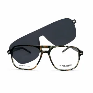 Oliver Peoples lunettes avec clip