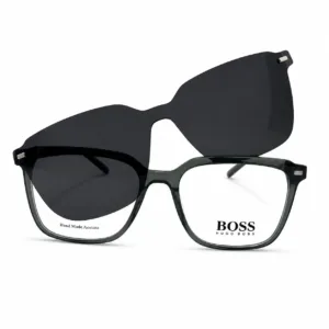 Hugo Boss Lunettes avec Clip Solaire