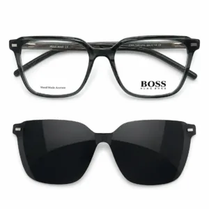 Hugo Boss Lunettes avec Clip Solaire