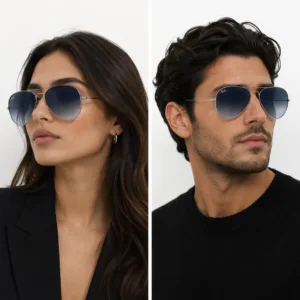 Lunettes de Soleil Ray-Ban Aviator Bleues