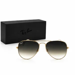 Lunettes de Soleil Ray-Ban Aviator Dorées