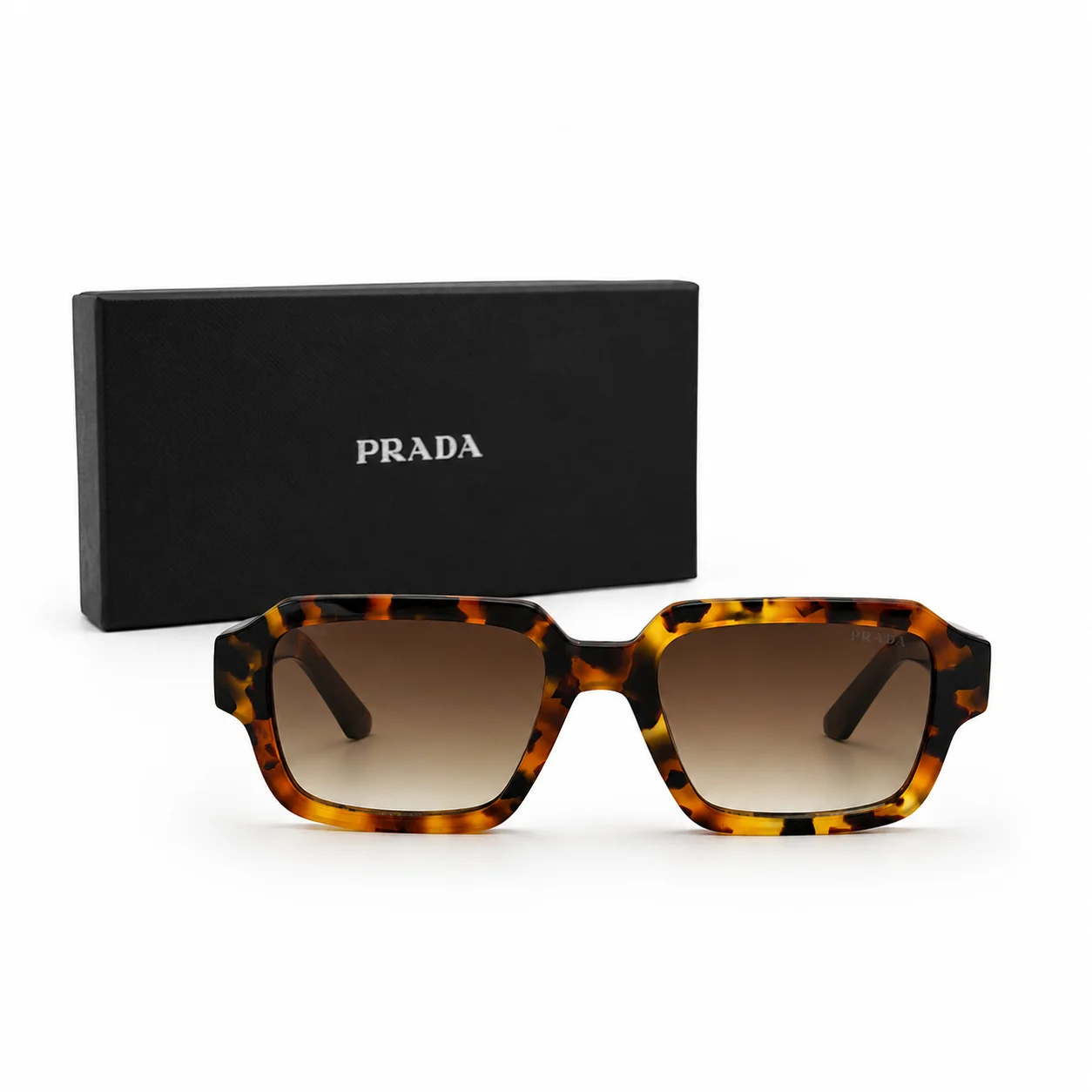 Lunettes de Soleil Prada Écaille