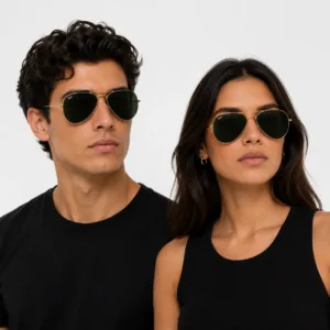 Lunettes de Soleil Ray-Ban Aviator Vertes – Style Iconique